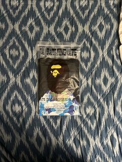 Blue and white Bape shirt