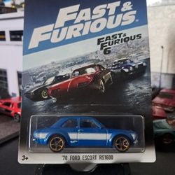 Hot Wheels '70 Ford Escort Rs1600