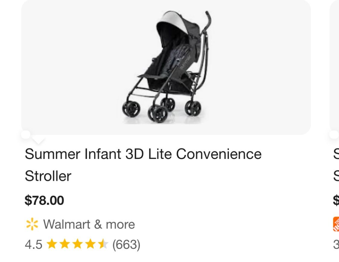Summer 3D Portable Stroller