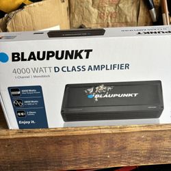 Blaupunkt High Power Car Amplifier 