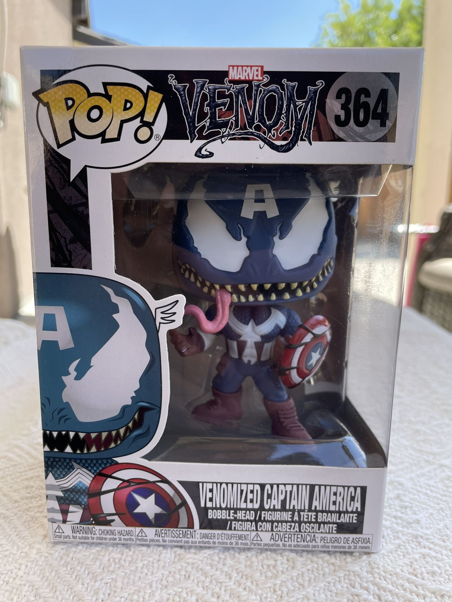 Funko Pop! Venomized Captain America #364