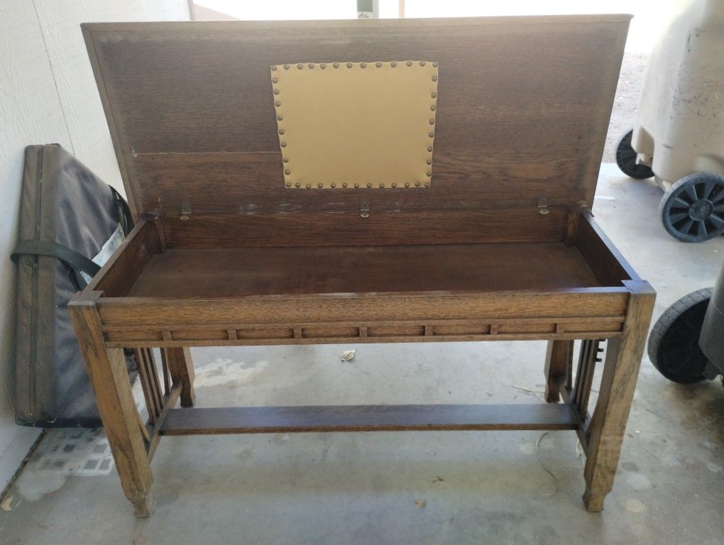 Vintage Piano Bench