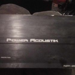 Power Acoustic Razor 2500w Amplifier 