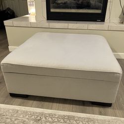 Large Ottoman with storage