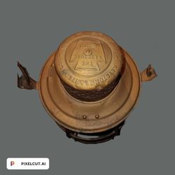 Antique Keystone #39 Red Glass Globe Railroad Lantern