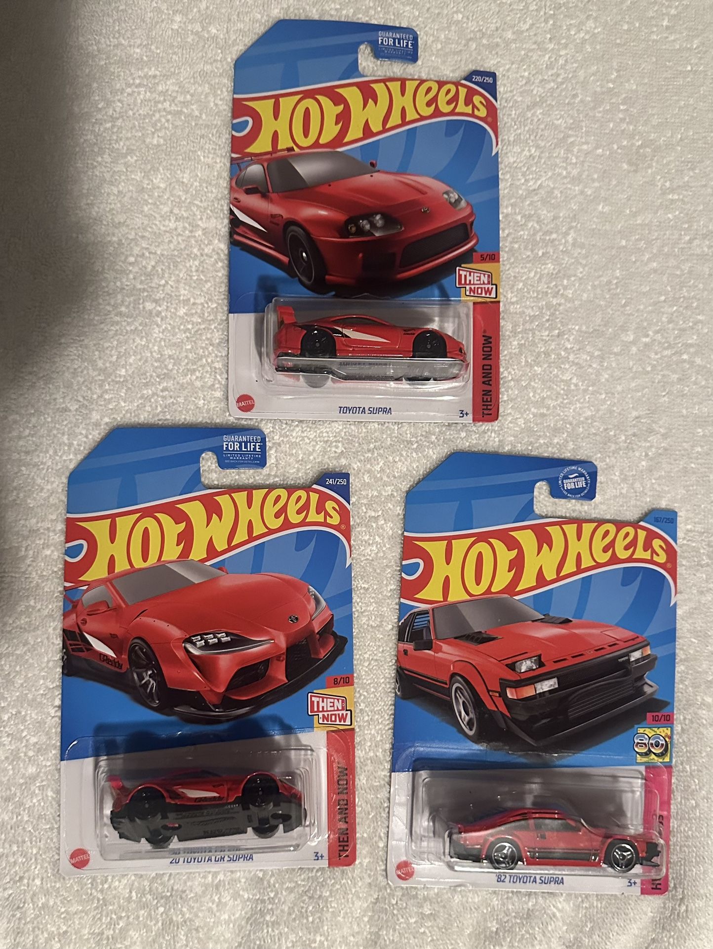 Hot Wheels Toyota Supra lot of 3