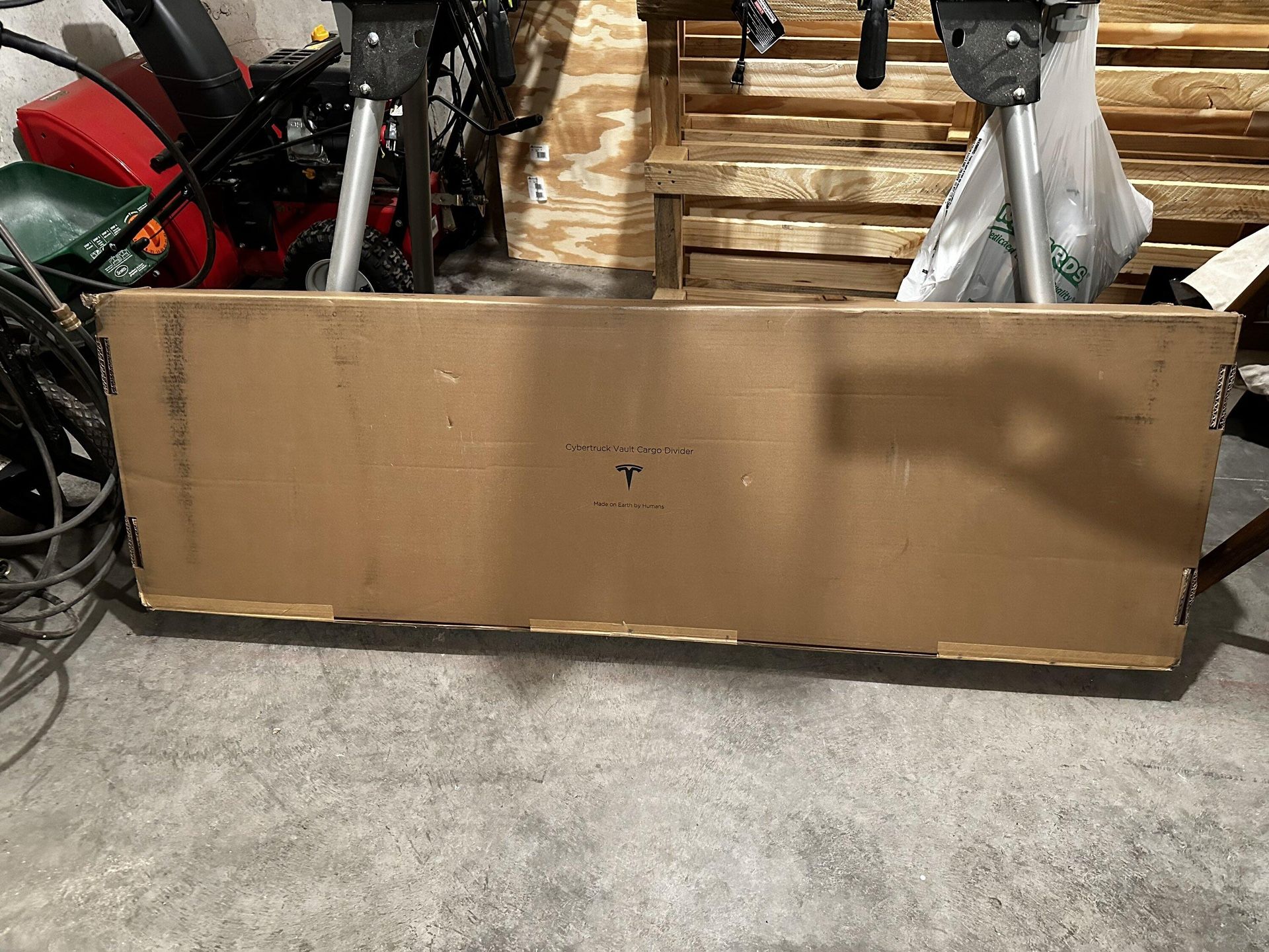 Tesla Cybertruck Vault Cargo Divider MOLLE System Rack Trunk Bed Divider