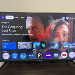 Hisense 40” A4 Series FHD 1080p Google Smart TV (40A4K)