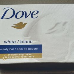 (6) NIB 3.75oz Ea. Dove White Beauty Bar Moisturizing  Cream...  Obo! 