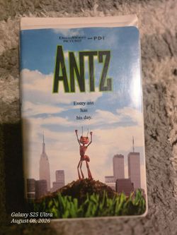 Antz VHS DreamWorks Animated Movie