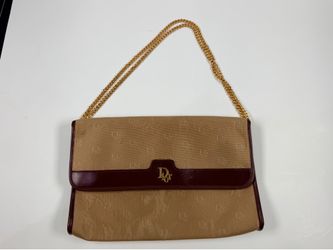 Vintage signature Dior Clutch / Shoulder bag