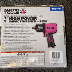 Matco PINK 1/2” High Power Impact 