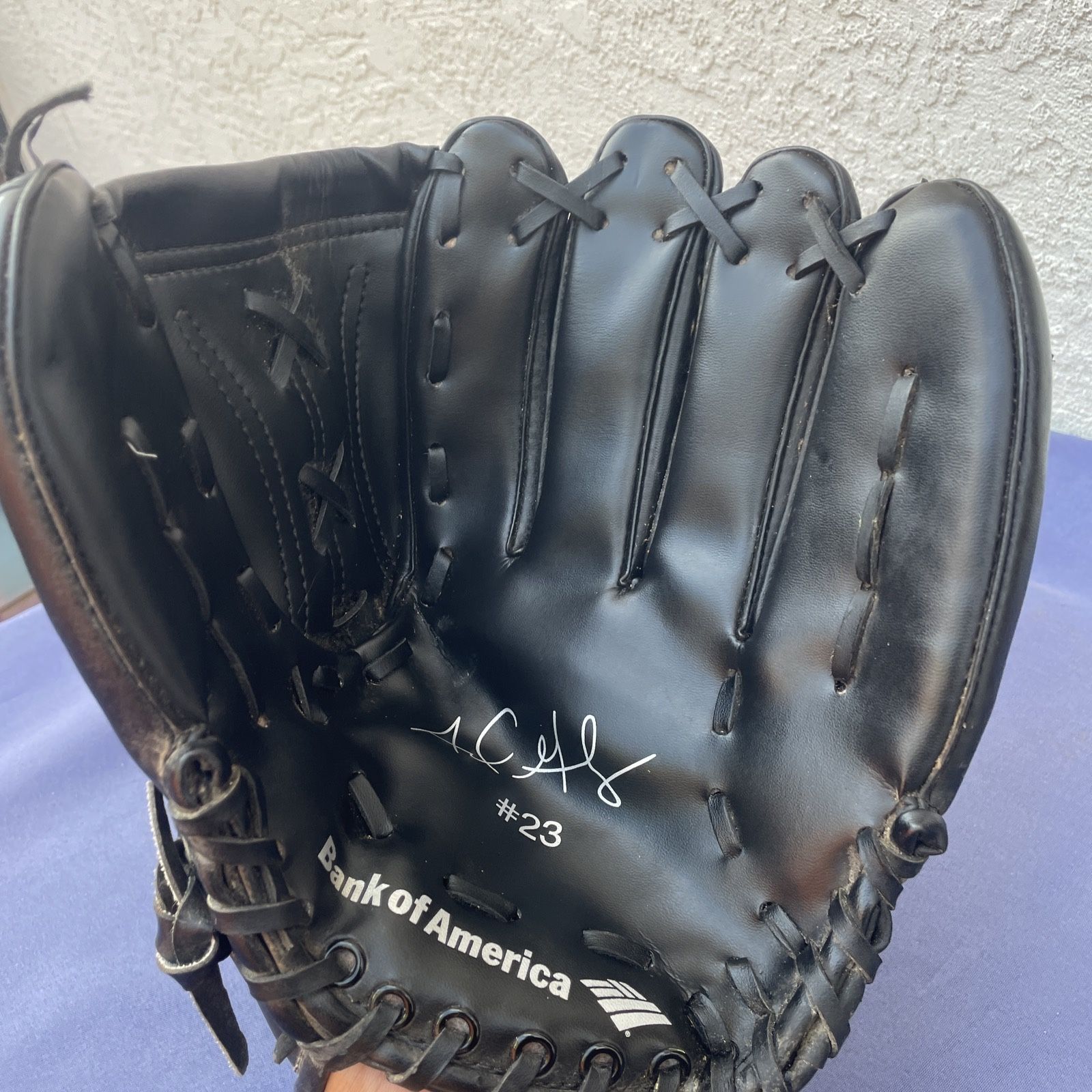 Vintage San Diego Padres MLB Kid’s Souvenir Baseball Glove #23 Adrian Gonzalez