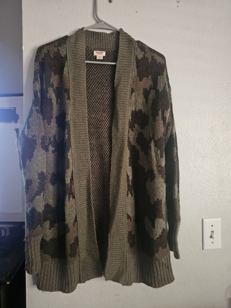 Cardigan Green Camo