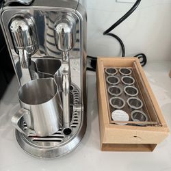 Nespresso Creatista Plus + Reusable Pods 