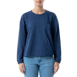 Lee® Women S French Terry Long Sleeve Boxy Pullover Sweatshirt (XL)