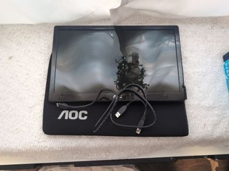 AOC portable monitor