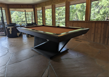Pool table cloth
