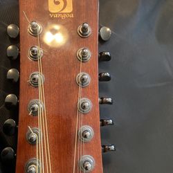 12 Strings Electric Acoustic Guitar New W/ Bag Straps 