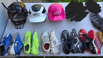 Misc youth sports gear - $5 ea, most items.