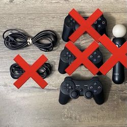 PS3 Controller & Charging Cable