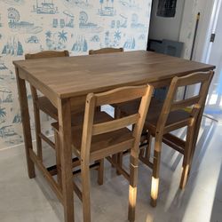 IKEA Bar Table & Chairs Set – Brand New