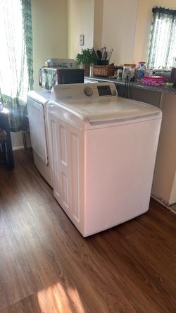 Samsung washer & dryer