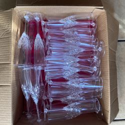 50 Quinceañera Plastic Cups 