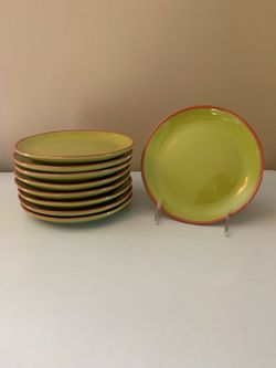 8 small appetizer plates