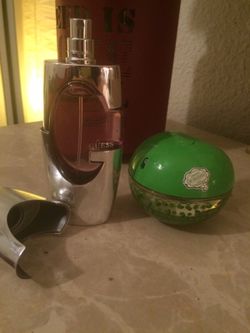 Guess Silver and DKNY Apple