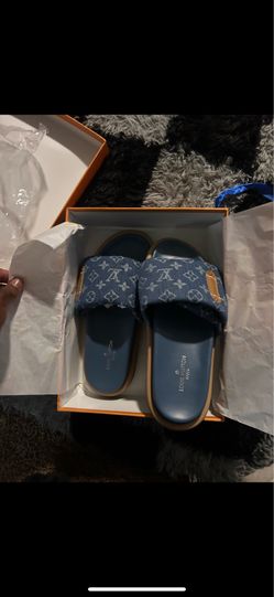 louis vuitton pool pillow mules