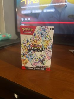 Prismatic evolutions booster bundle WILL TAKE OFFERS