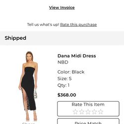 NBD Dress From Revolve $285 OBO - Only Worn Once 