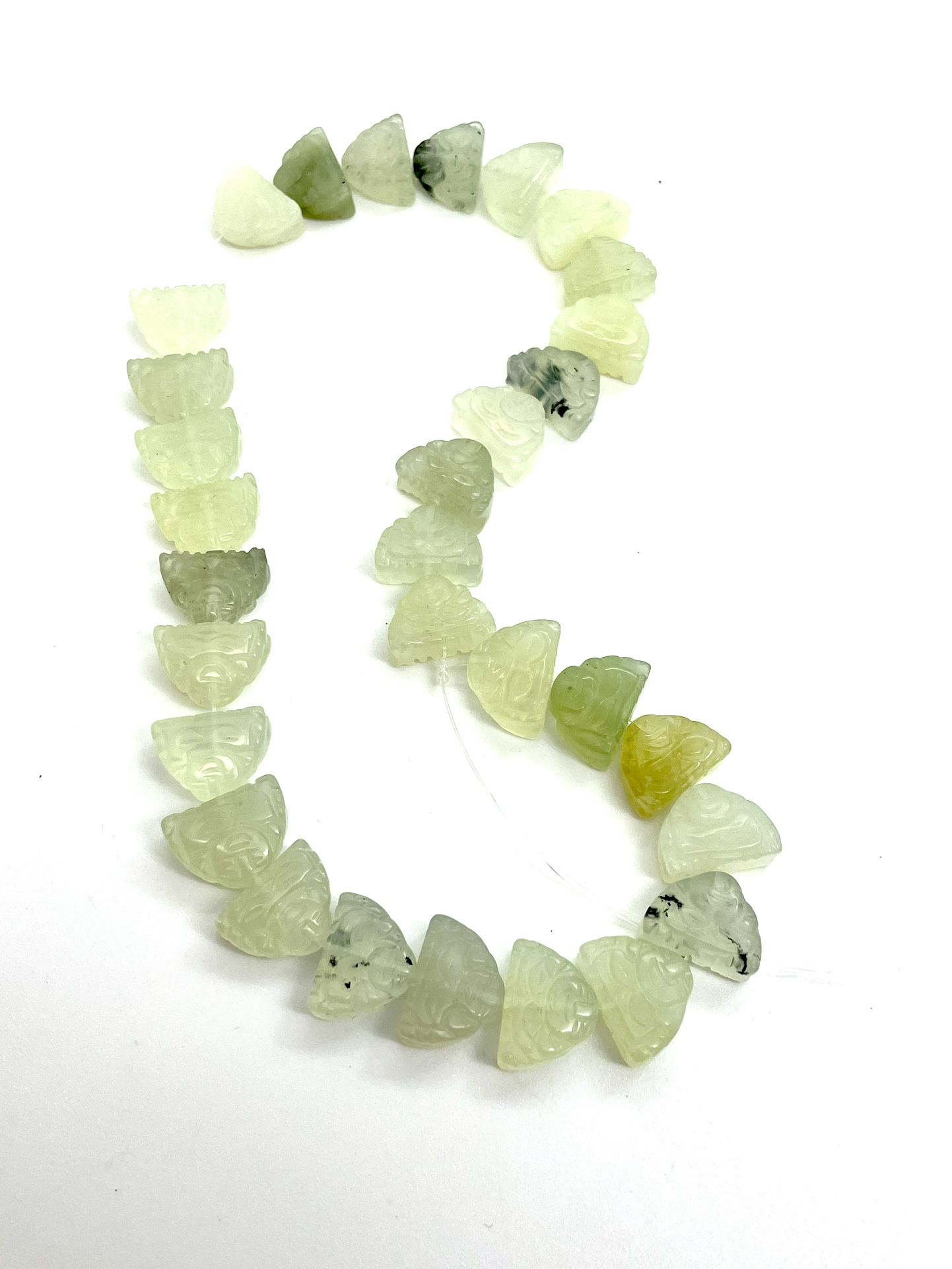 Thick Intaglio Jade? Butterfly Beads