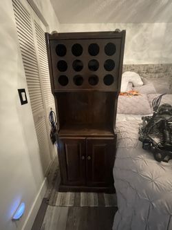 Wine and liquor cabinet