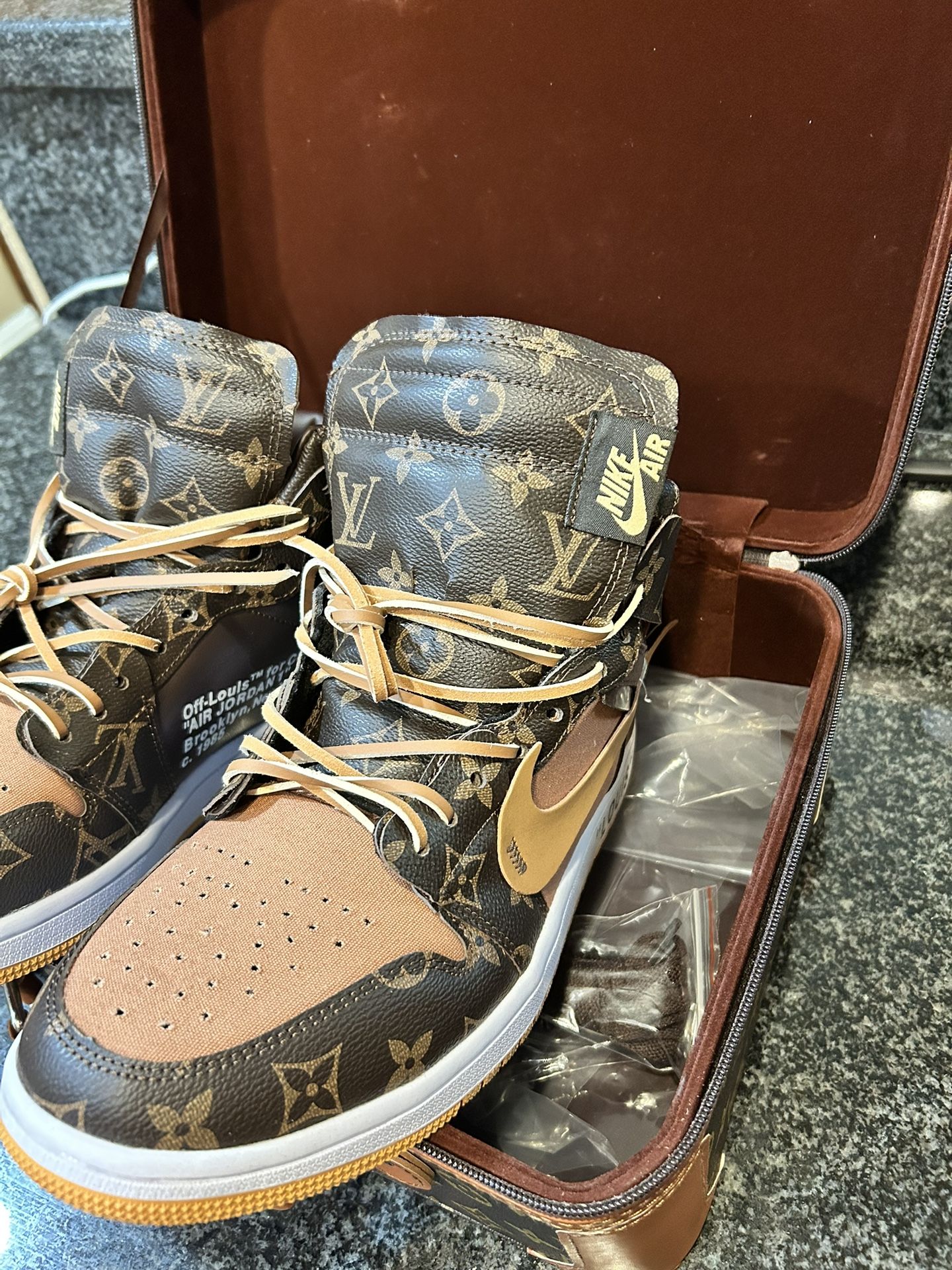 LV Jordan’s Size 10