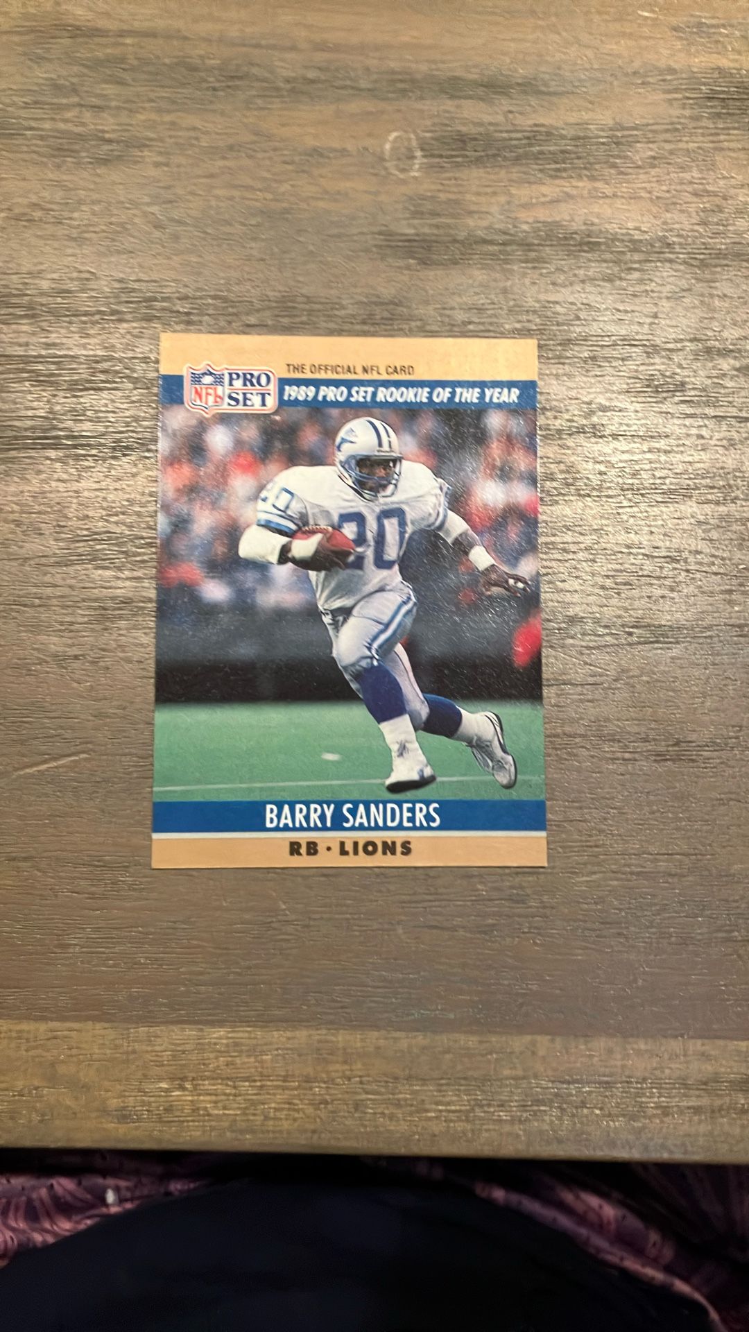Barry Sanders Rookie