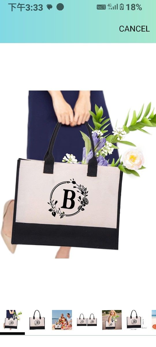 Canvas Tote Bag Women Canvas Bag