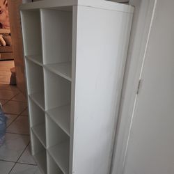 Ikea White shelves