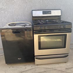 Stove and Dishwasher 