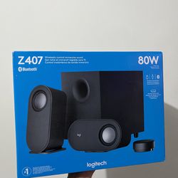 Logitech Z407 2.1 Bluetooth Computer Speaker System w/ Wireless