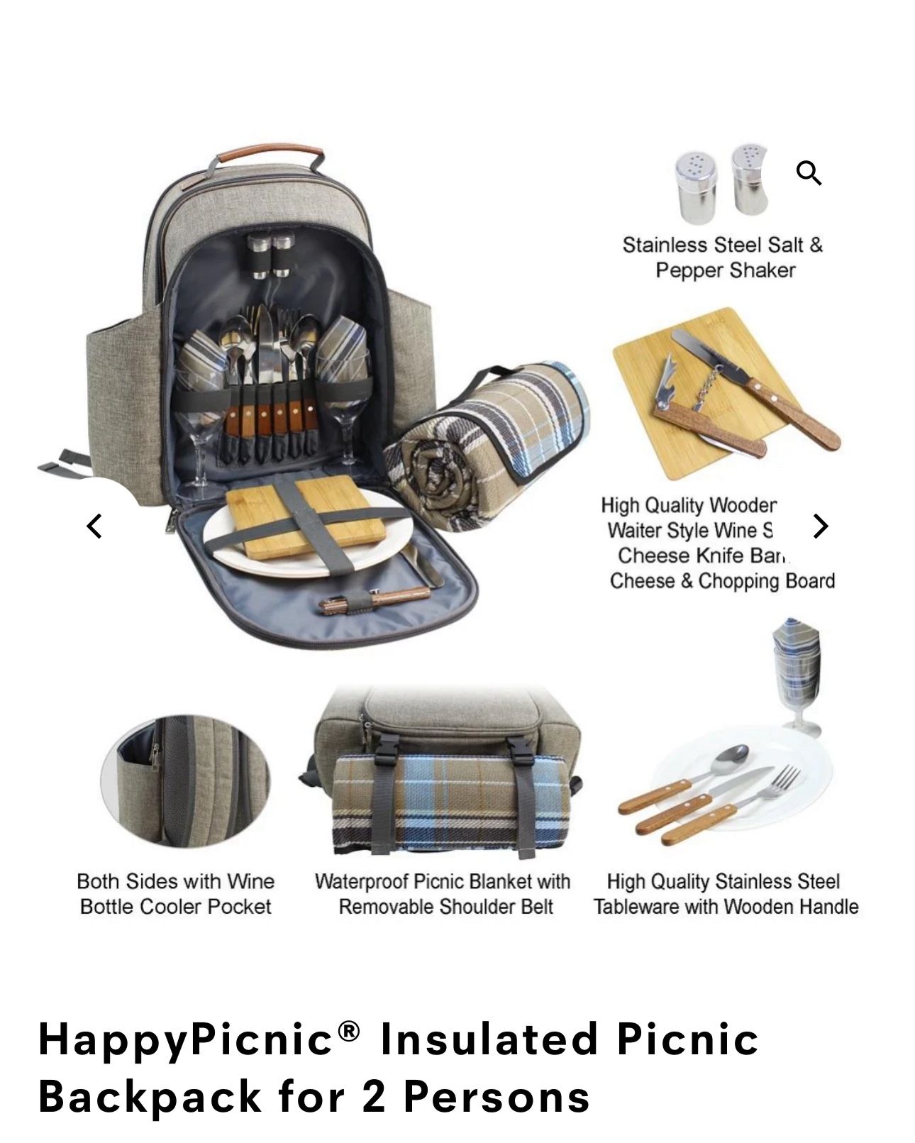 Happy Picnic Backpack