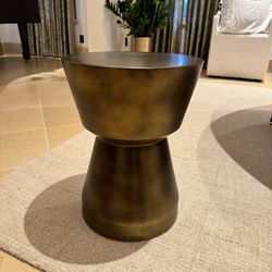 Pottery Barn Gold Table
