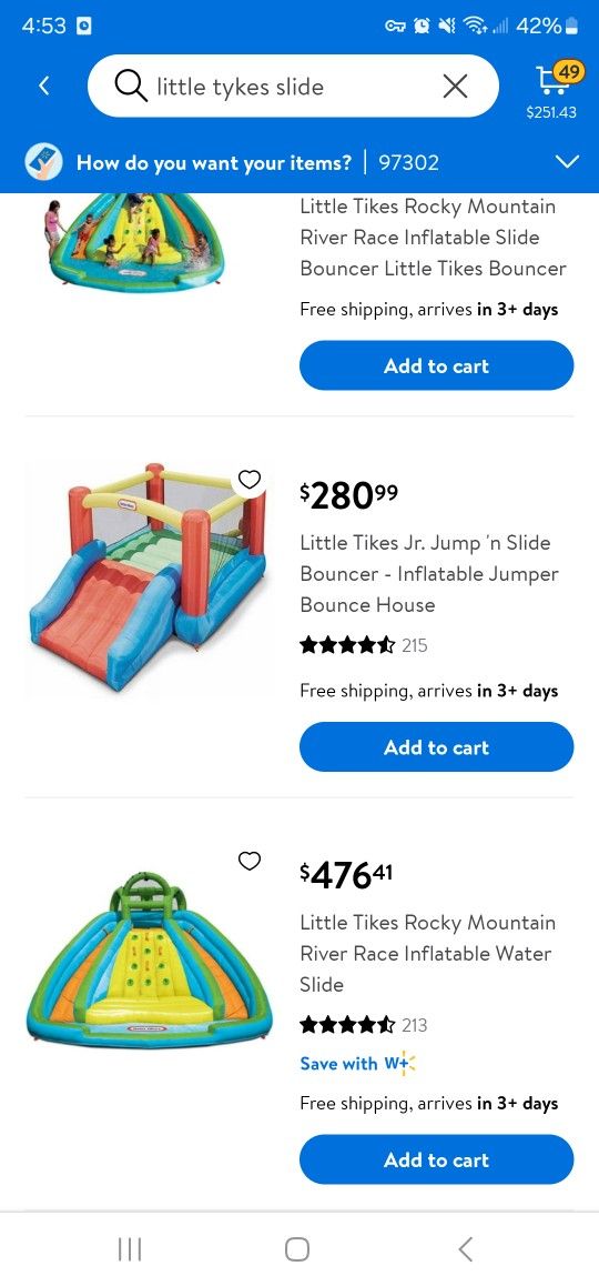 Little Tikes Jr.jump And Slide