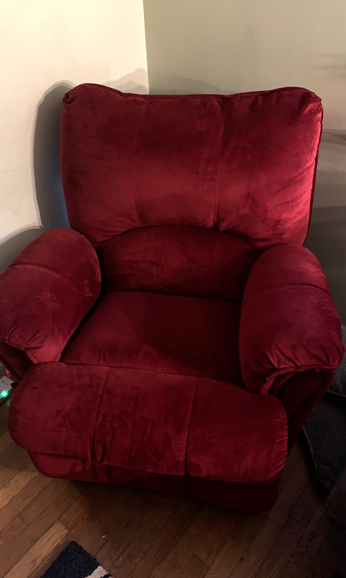 Couch - Single Loveseat (Red)