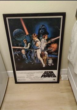 Star Wars Framed It Art 
