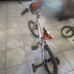 Bike 16" Moto Logo Kids', black