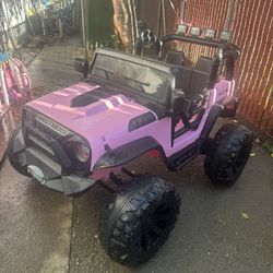Carro De Niña Jeep 
