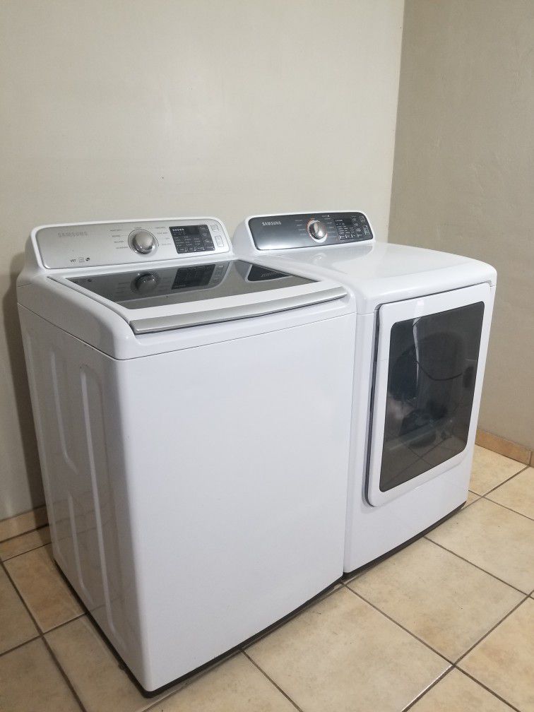 Samsung Washer And Electric Dryer Free Deliver And Install 6 Month Warranty FINANCING AVAILABLE