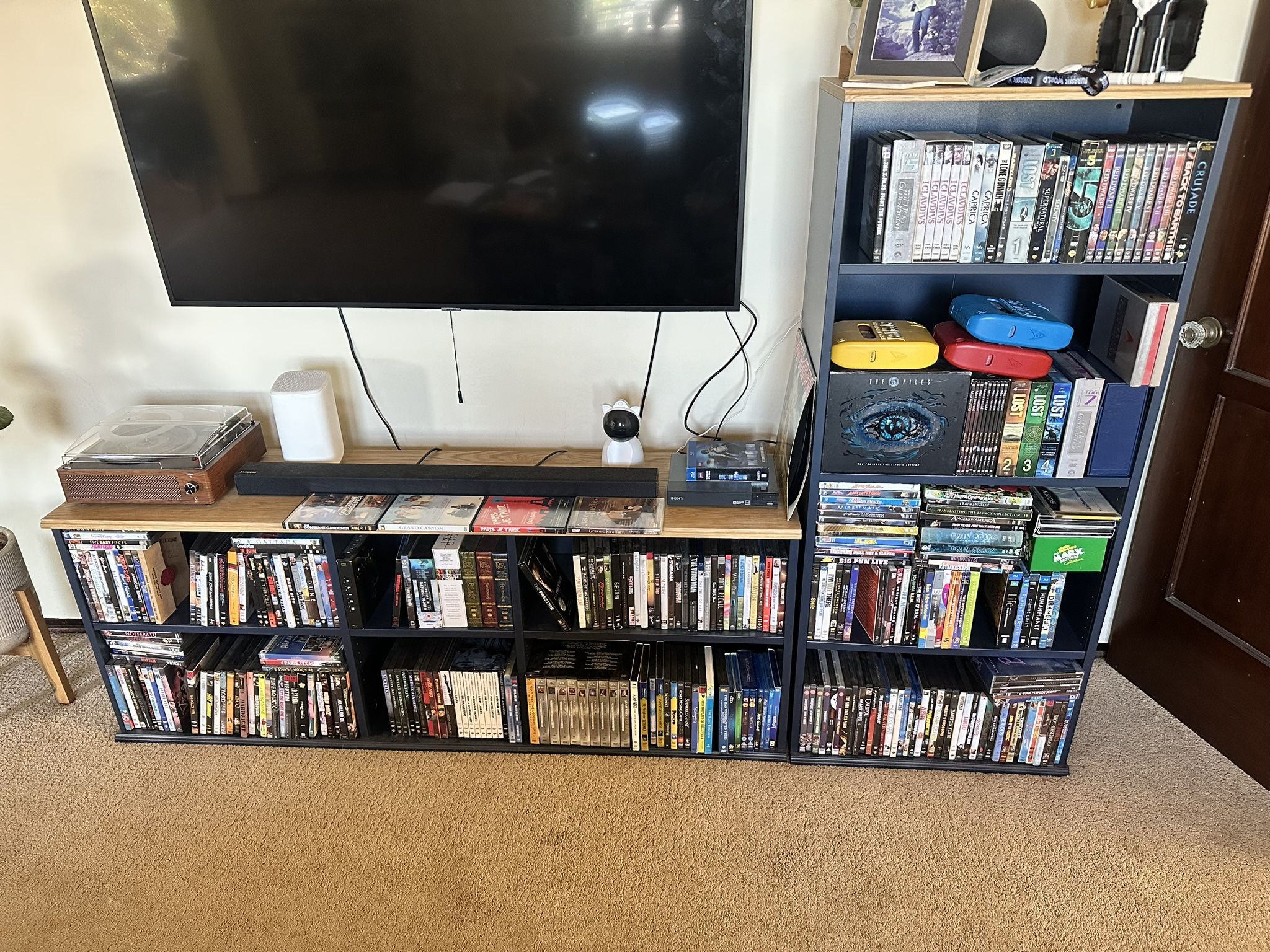 Ikea Skruvby TV Storage Combination In Blue